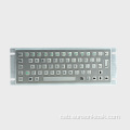 Braille Metal Keyboard nga adunay Touch Pad
